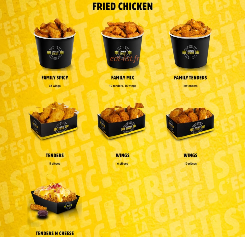 Chicken Street — carte page 2