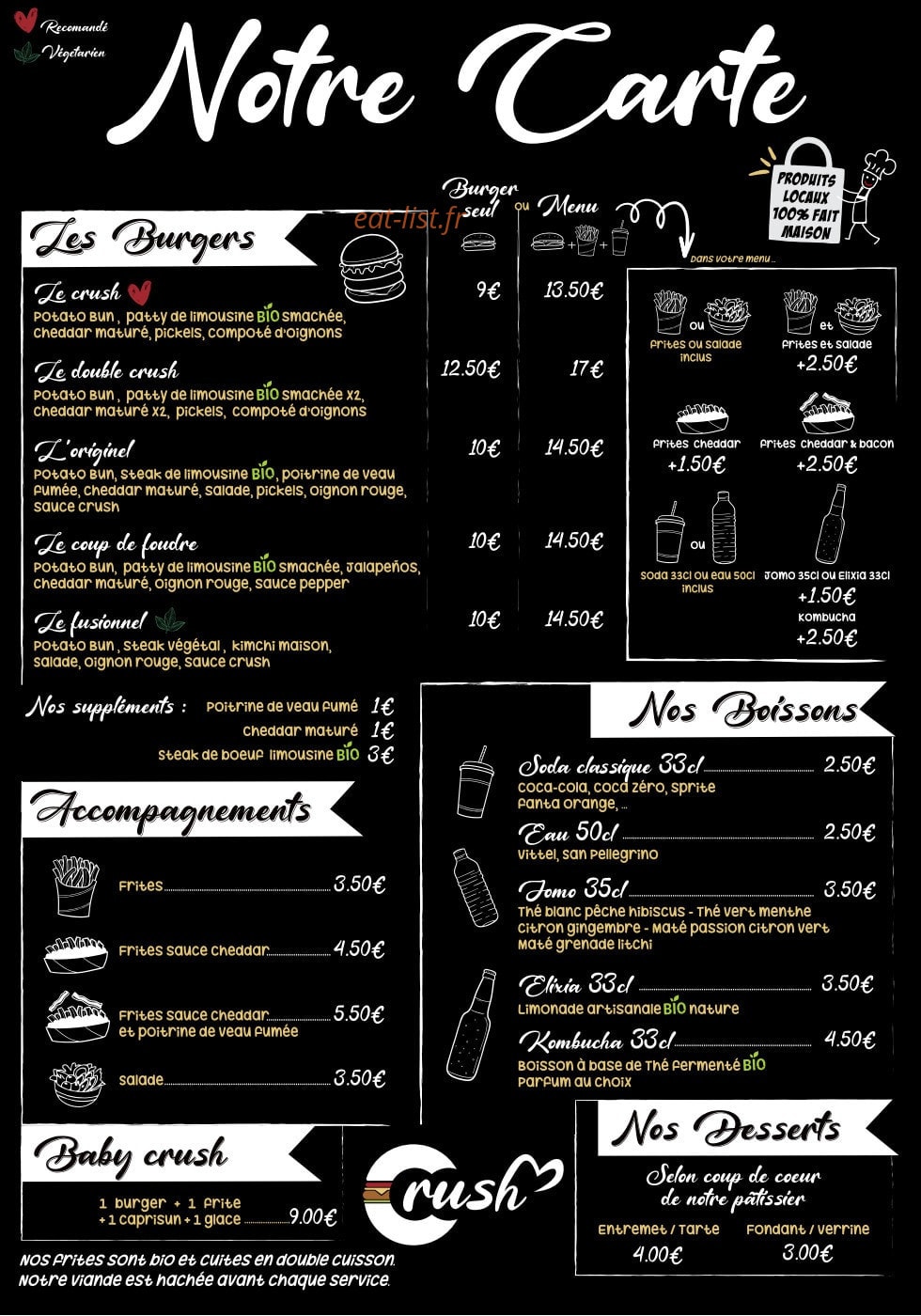 Crush — carte page 1