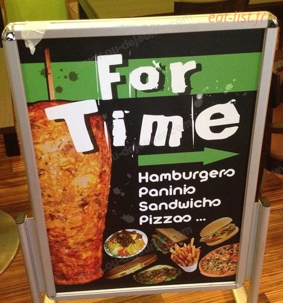For Time — carte page 1