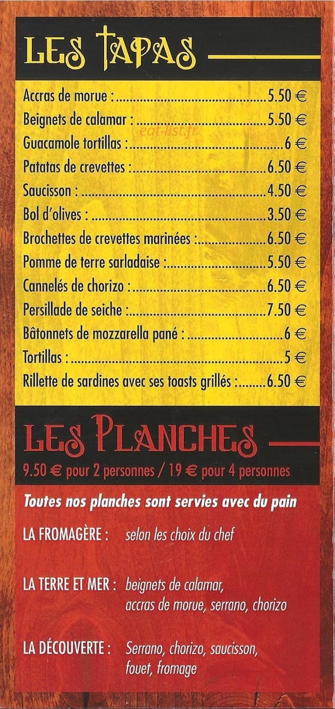 La casa del porron — carte page 2