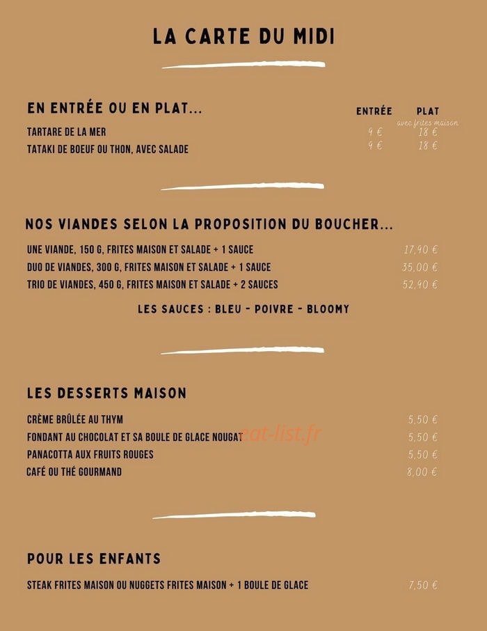 Le Bloomy — carte page 1