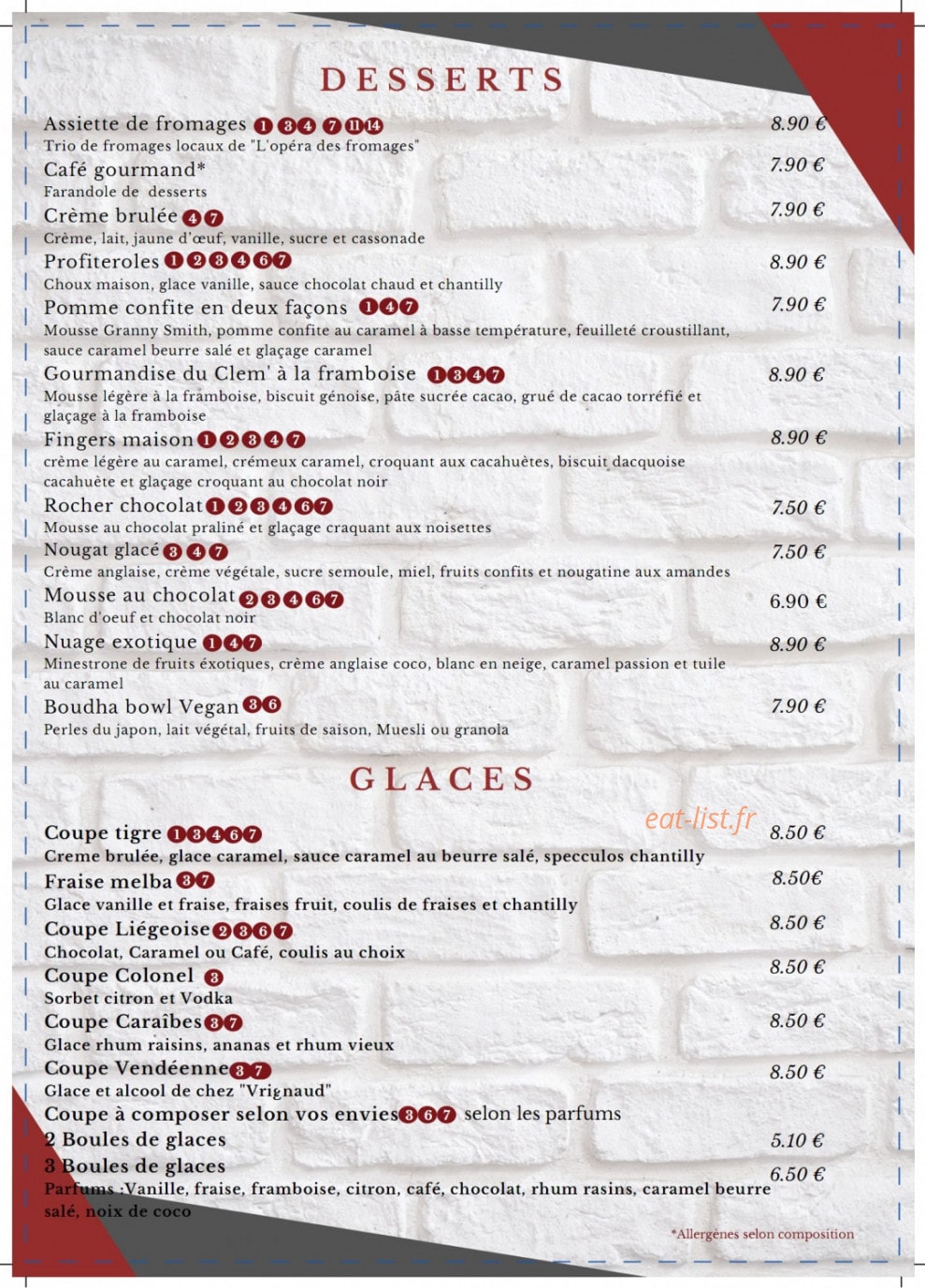 Le Clem — carte page 6
