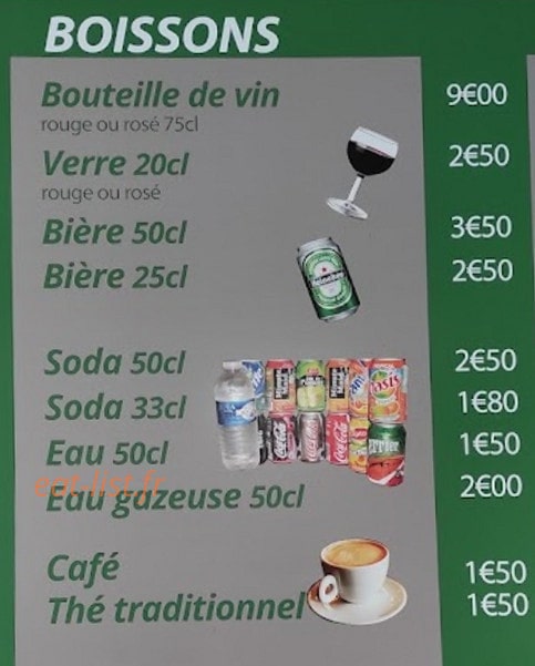 Le Delices — carte page 4