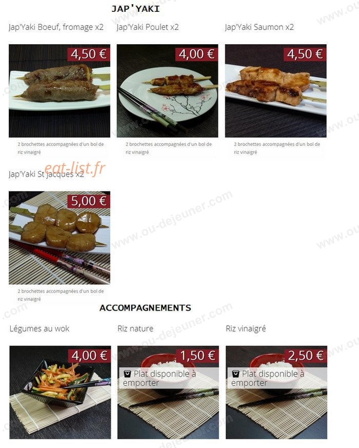 Le Jap'Yonnais — carte page 10