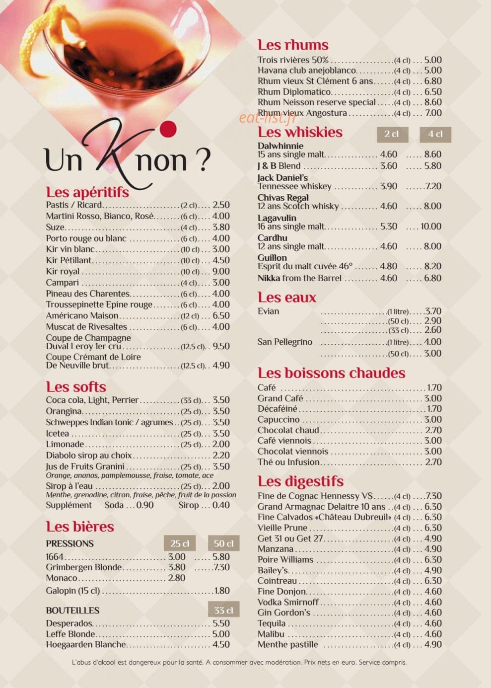 Le Karo — carte page 1