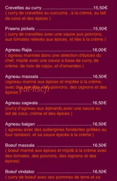 Le Rajia Indien — carte page 3