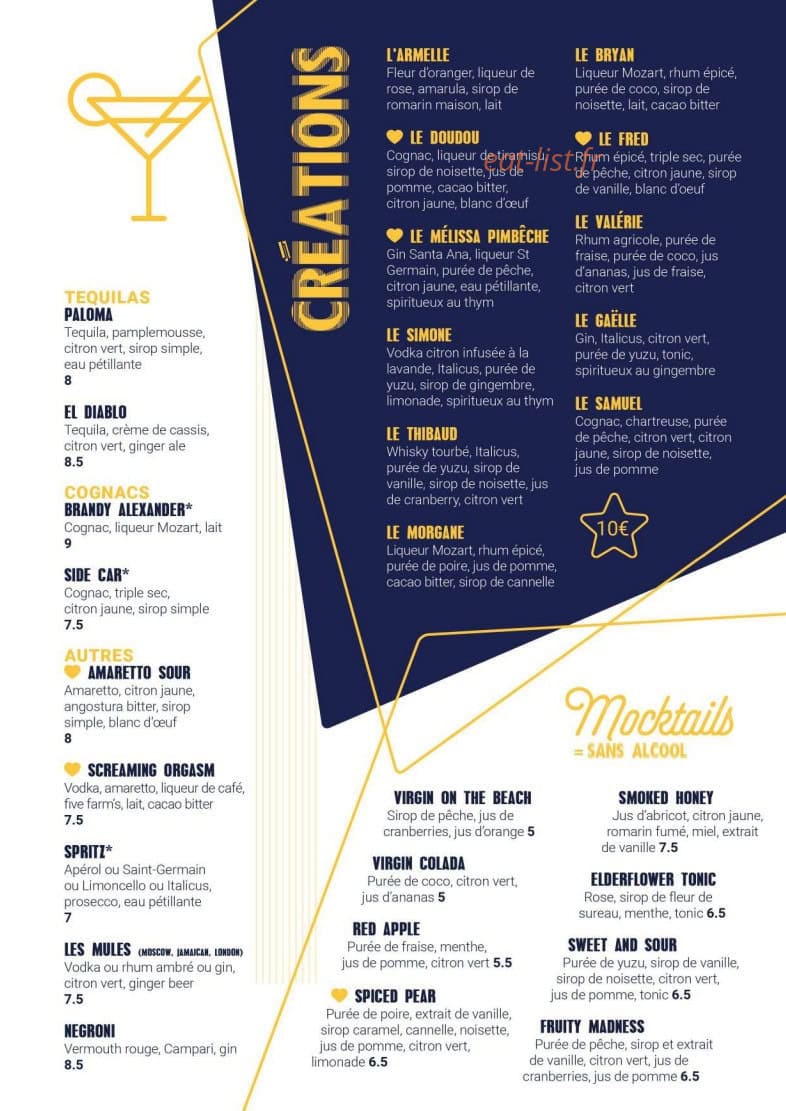 Le Shake Point — carte page 3