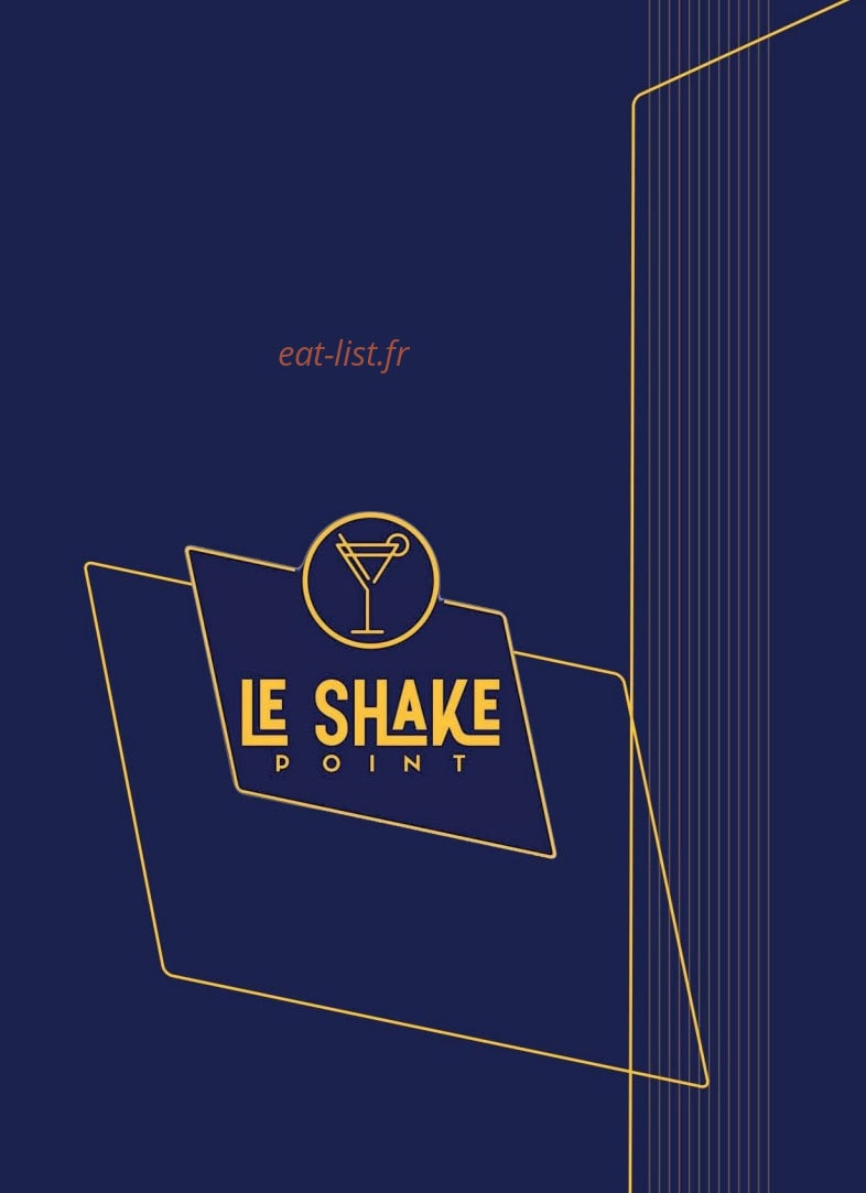 Le Shake Point — carte page 1
