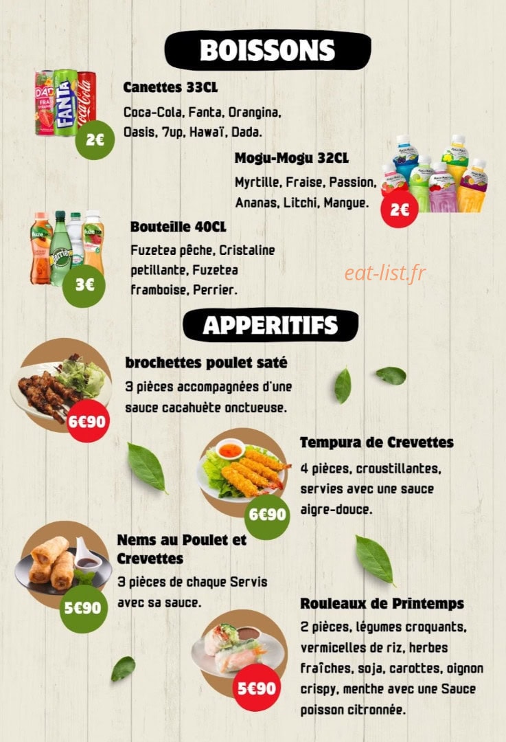 Le thaï yonnais — carte page 4
