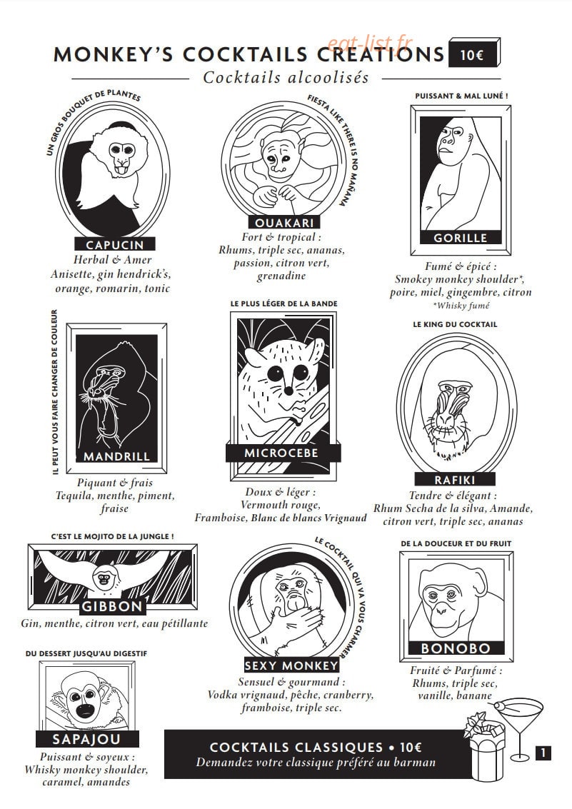 Monkey Place — carte page 8