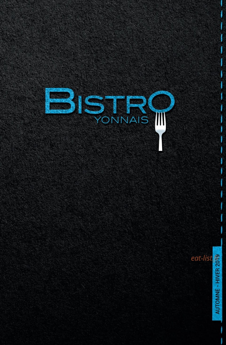 Restaurant Bistro Yonnais — carte page 1
