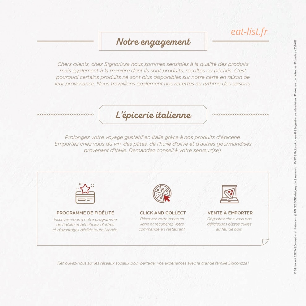 Signorizza — carte page 10