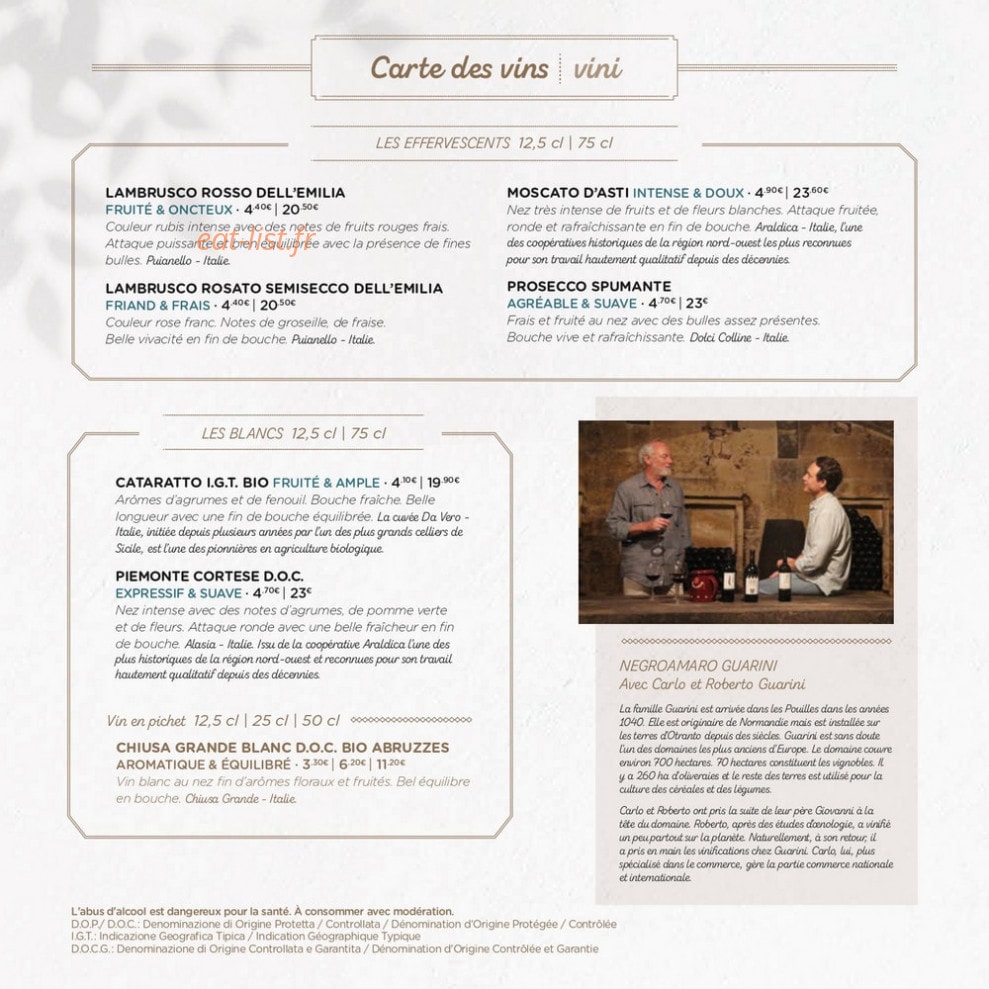 Signorizza — carte page 8