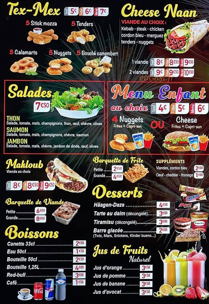 Tacos la garenne — carte page 4