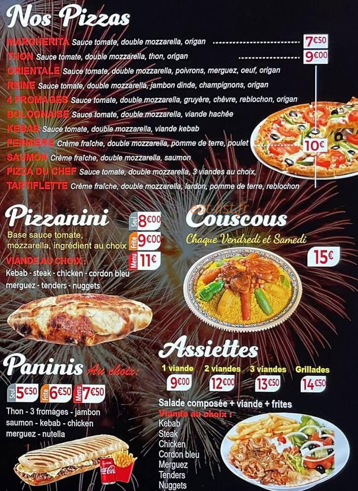 Tacos la garenne — carte page 2