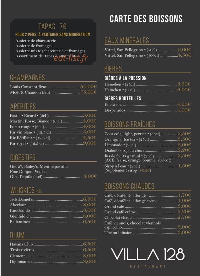 Villa 128 — carte page 4