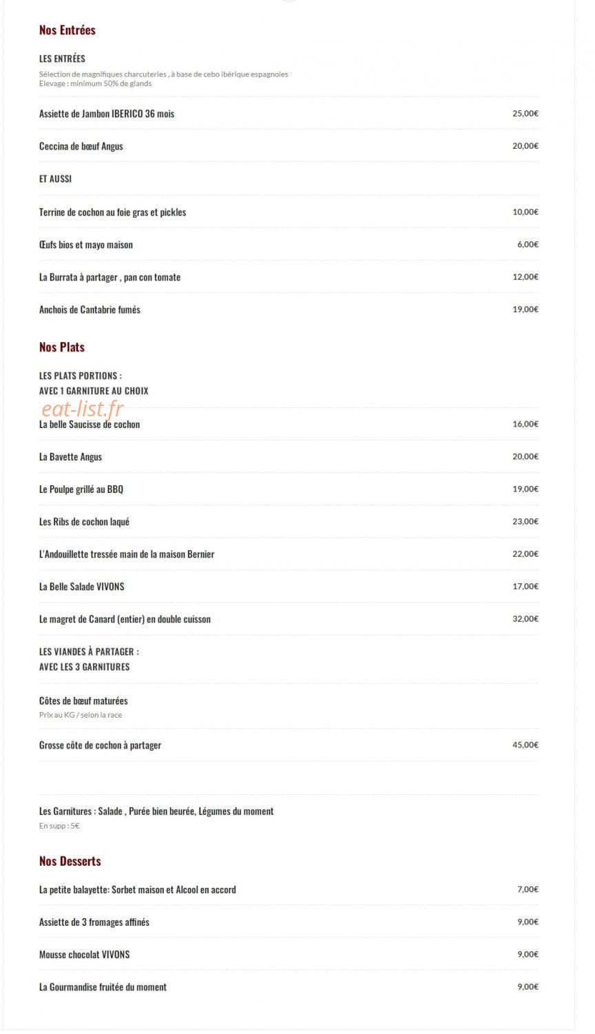 Vivons — carte page 1
