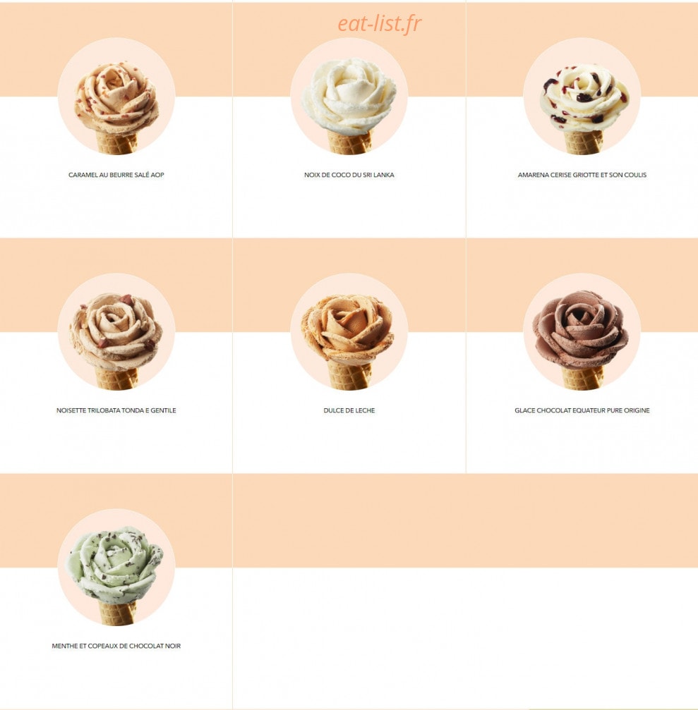 Amorino — carte page 4