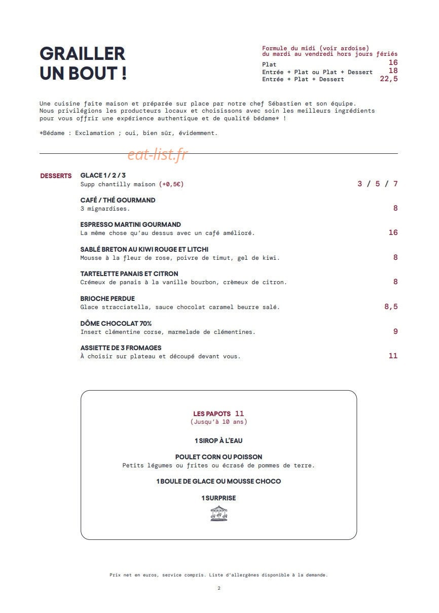 Bédame — carte page 3