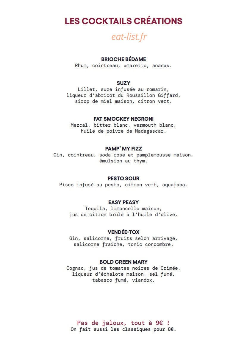 Bédame — carte page 10