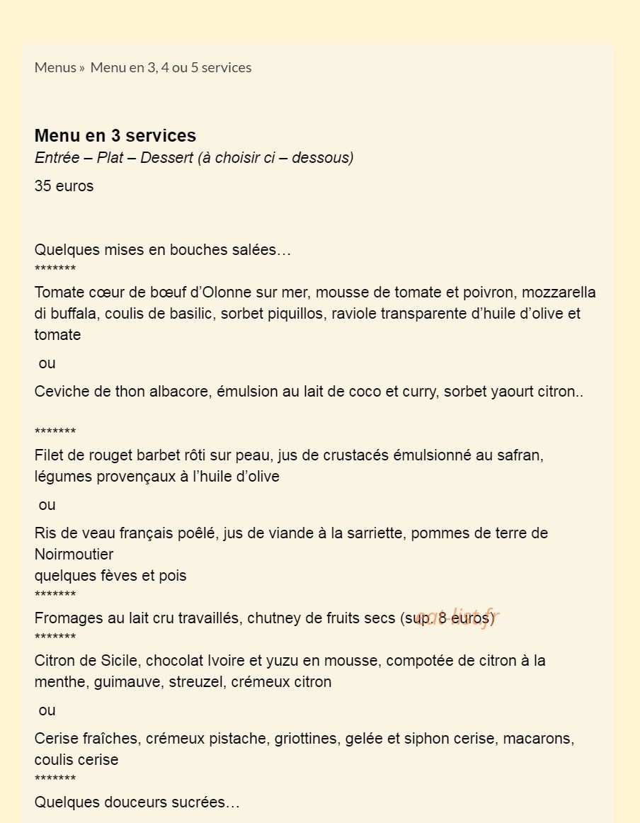 Cabestan — carte page 2