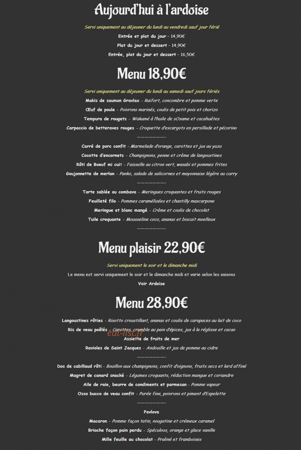 Cesar et Rosalie — carte page 1