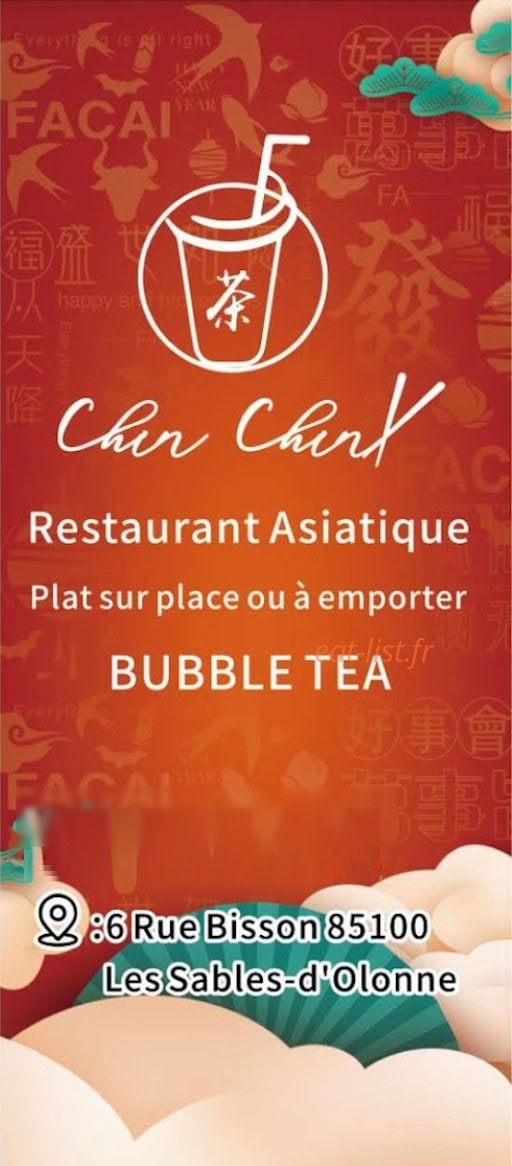 Chin chin — carte page 1