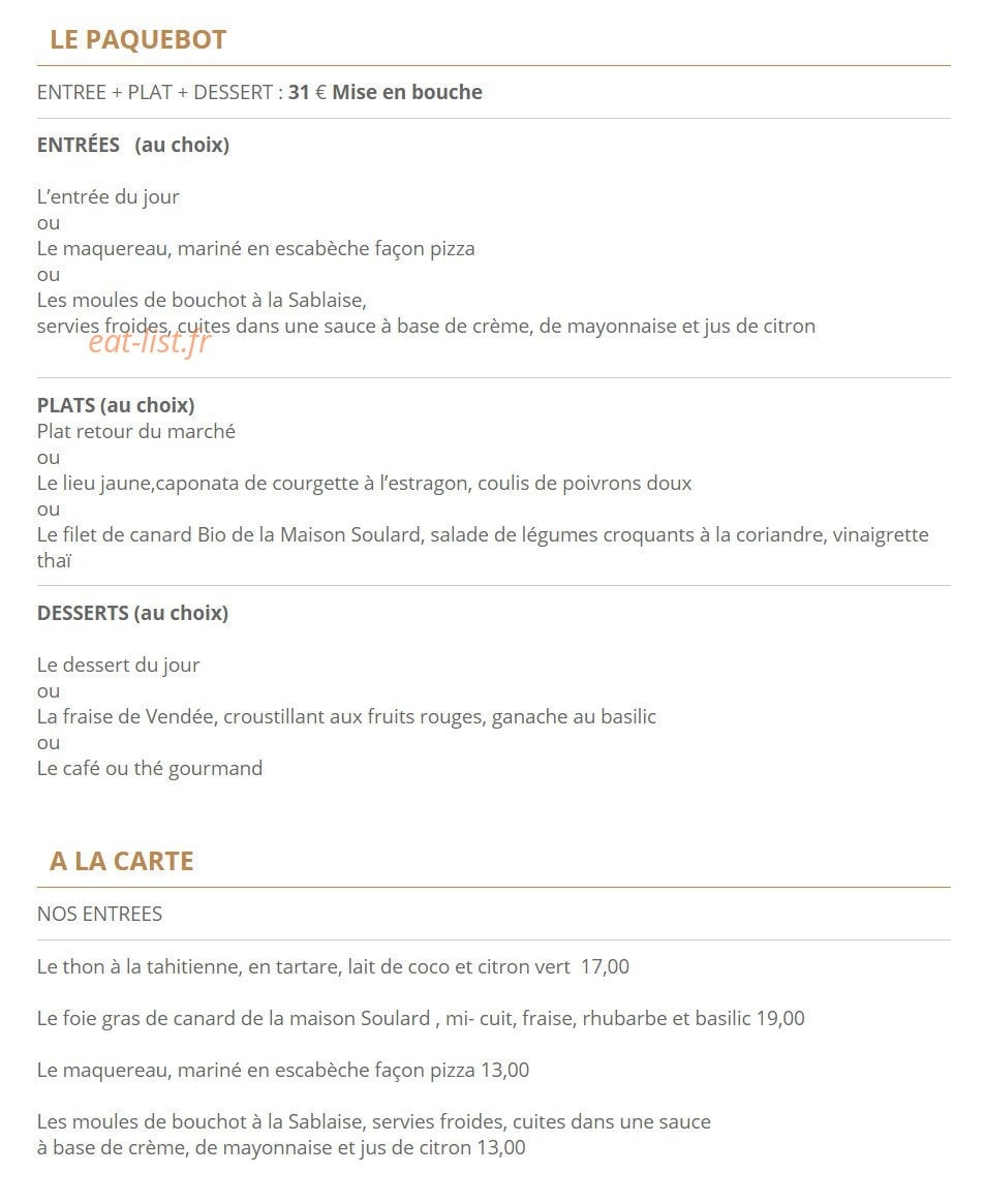 Côte Ouest — carte page 2