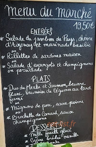 La Fleur de sel — carte page 1