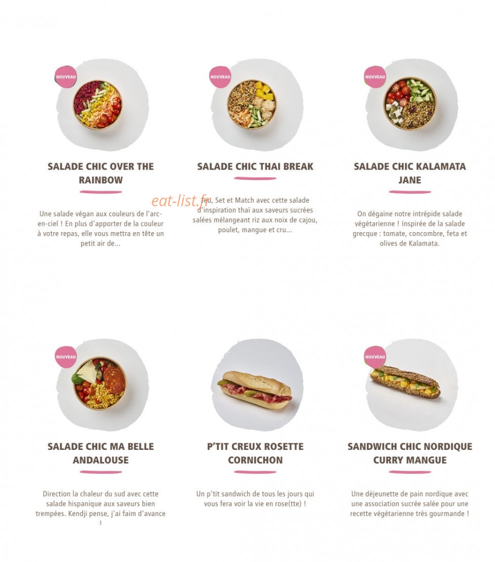 La Mie Câline — carte page 4