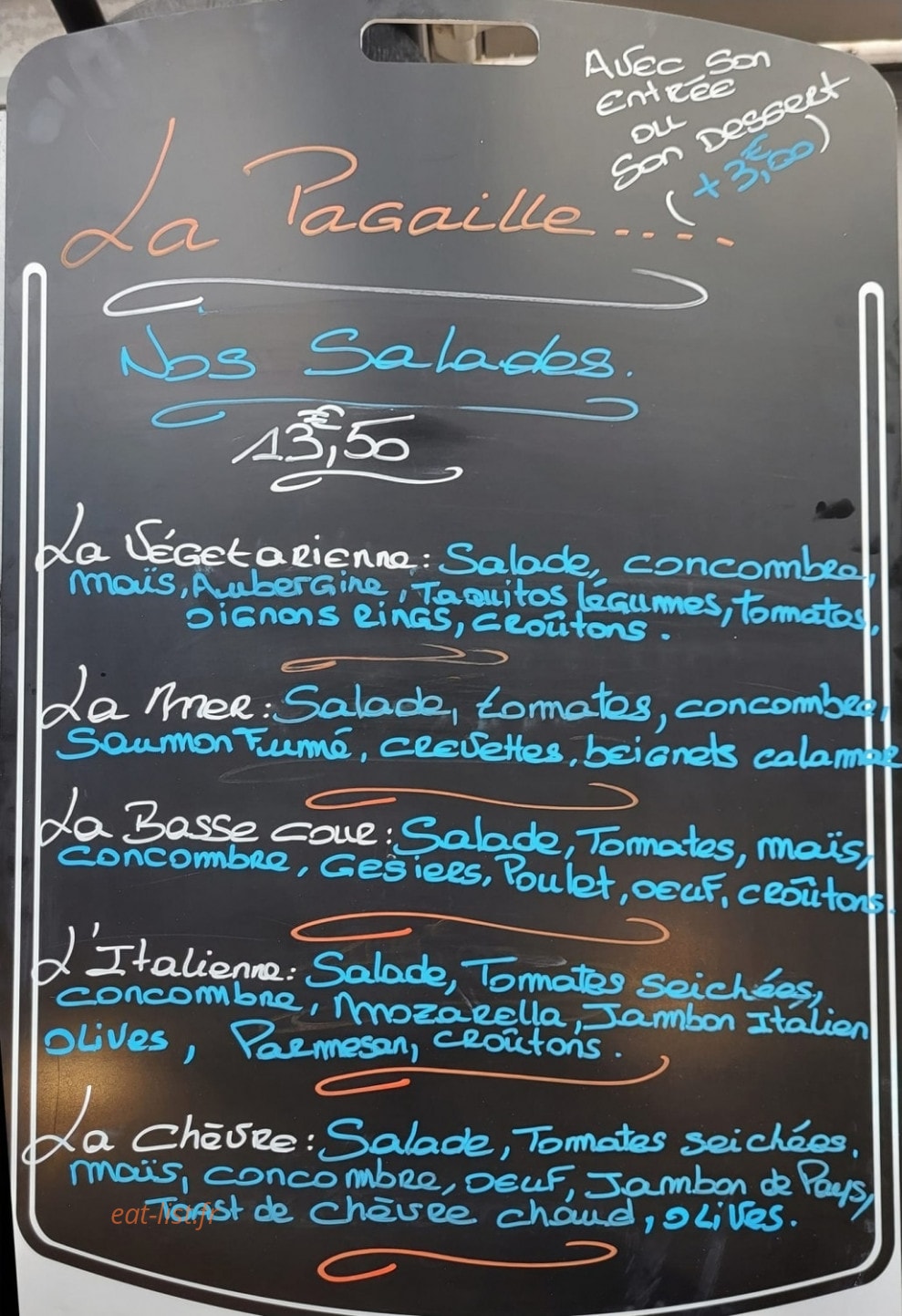 La Pagaille — carte page 3