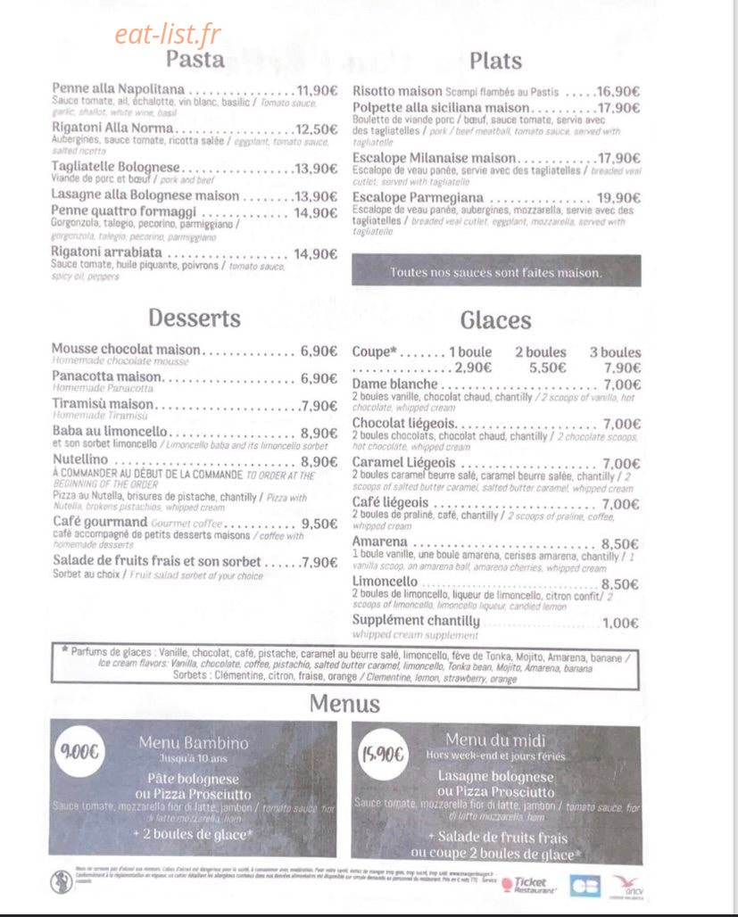 La Vita è Bella — carte page 2