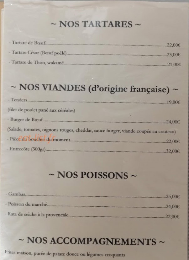 Le Moaï — carte page 2