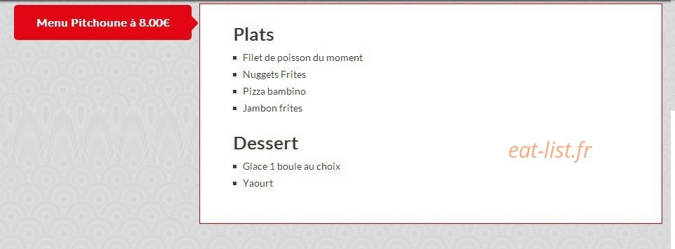 Le Poisson Rouge — carte page 4