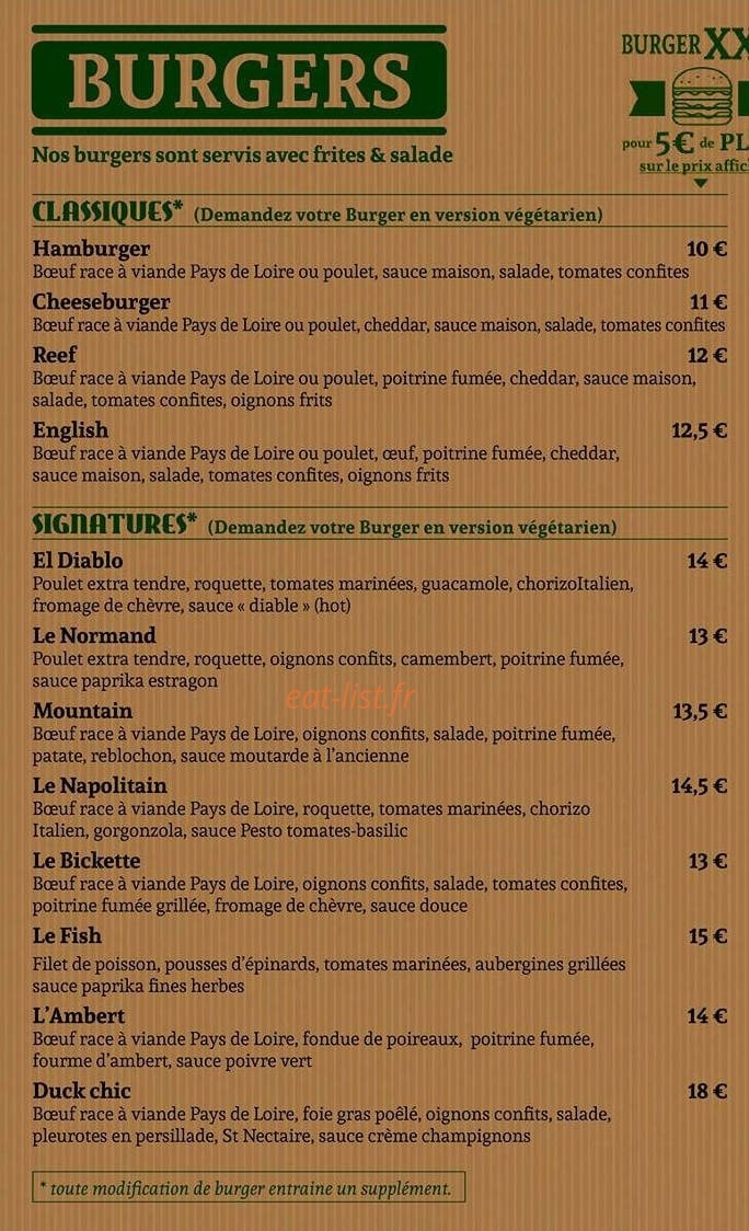 Le Reef — carte page 2