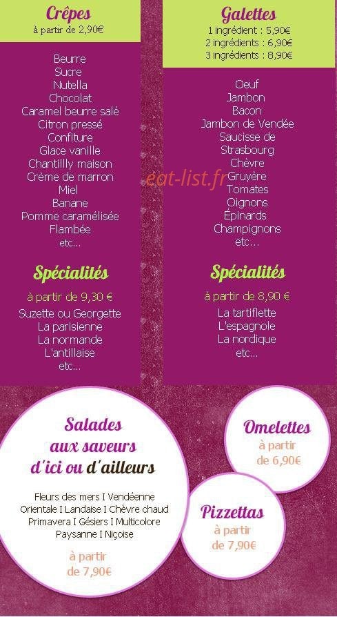 Le Surf — carte page 1