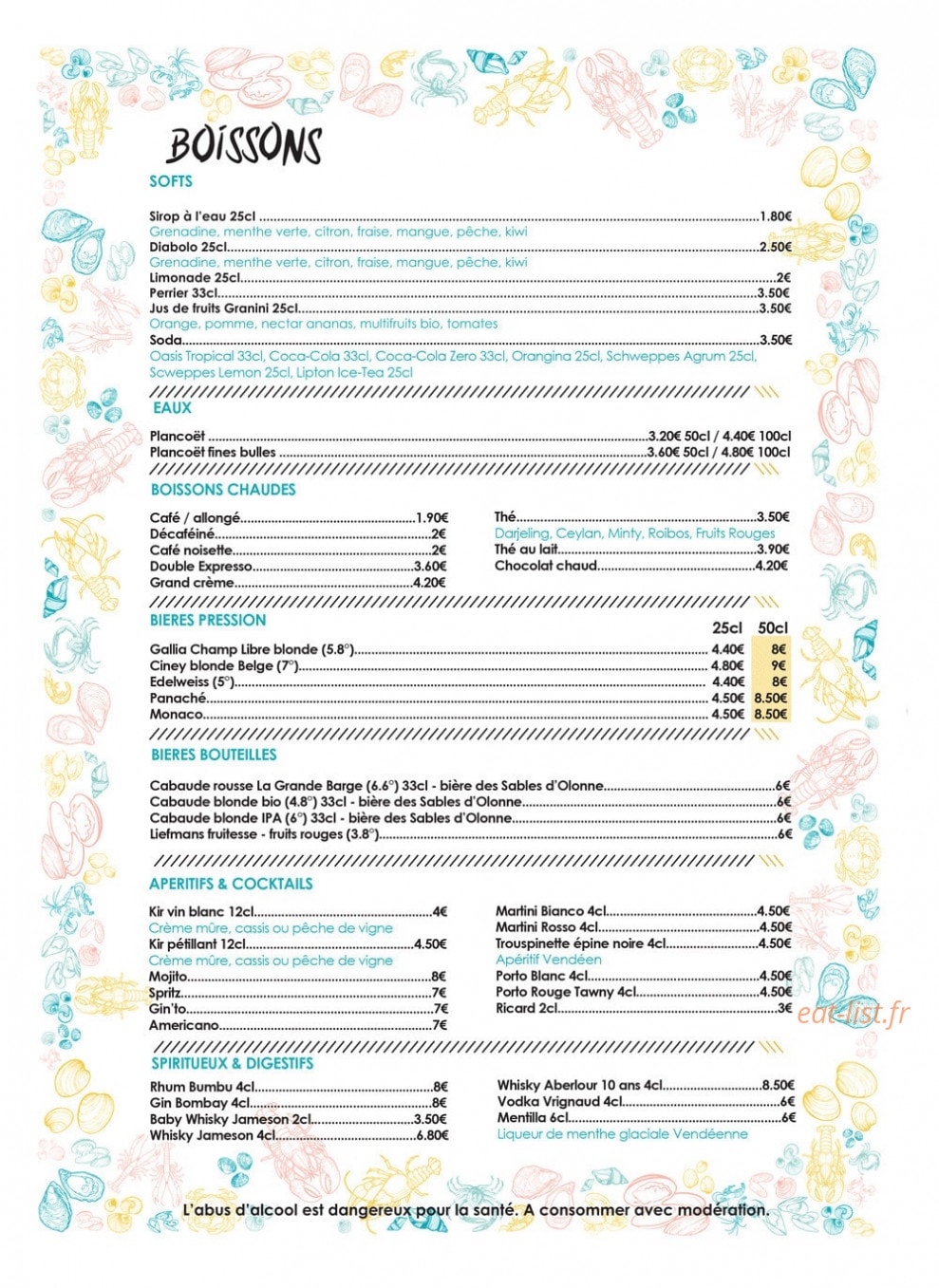 Les Barges — carte page 3