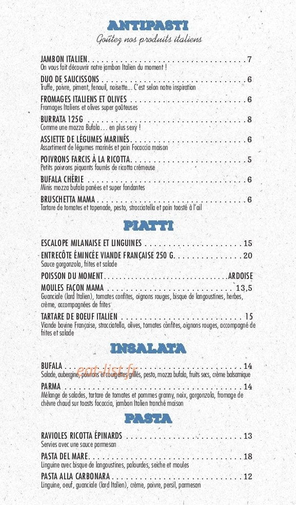 Mama — carte page 1