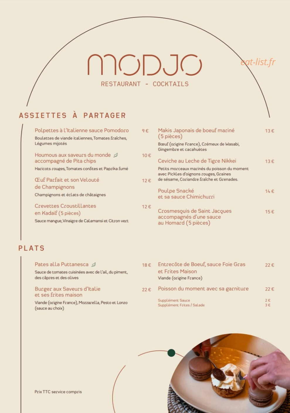 Modjo — carte page 1