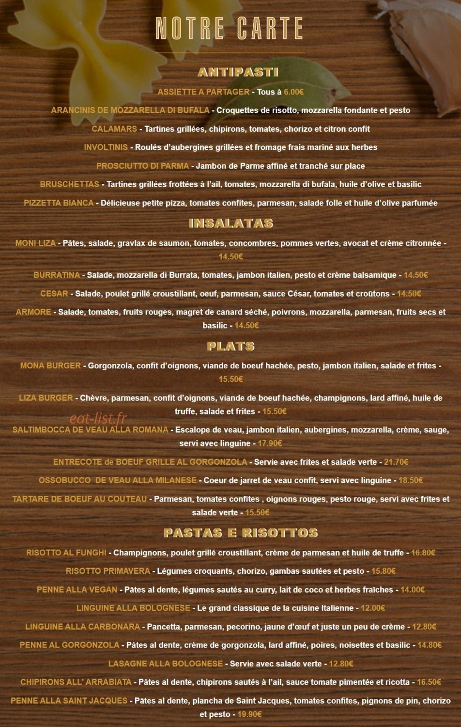 Mona Liza — carte page 2