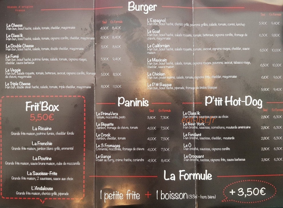 Ô Mange Debout — carte page 1
