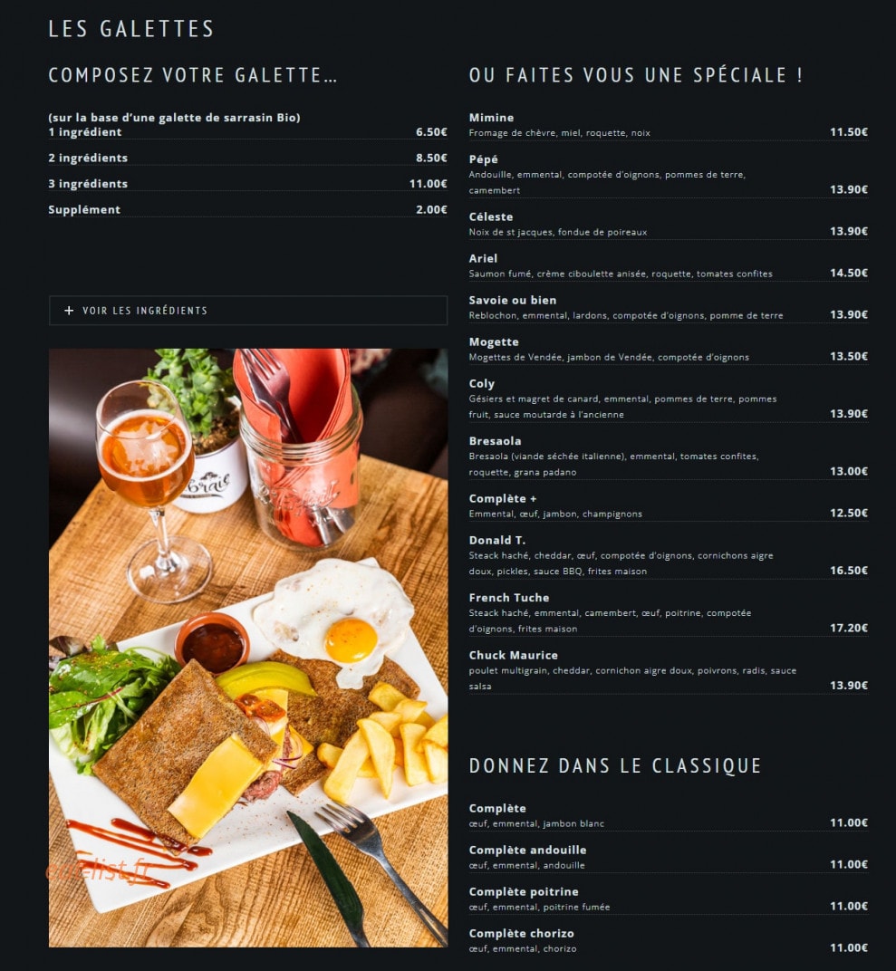 O'Sab — carte page 2