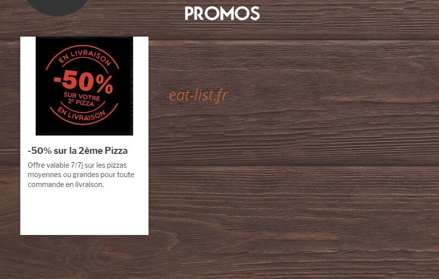 Pizza West — carte page 11