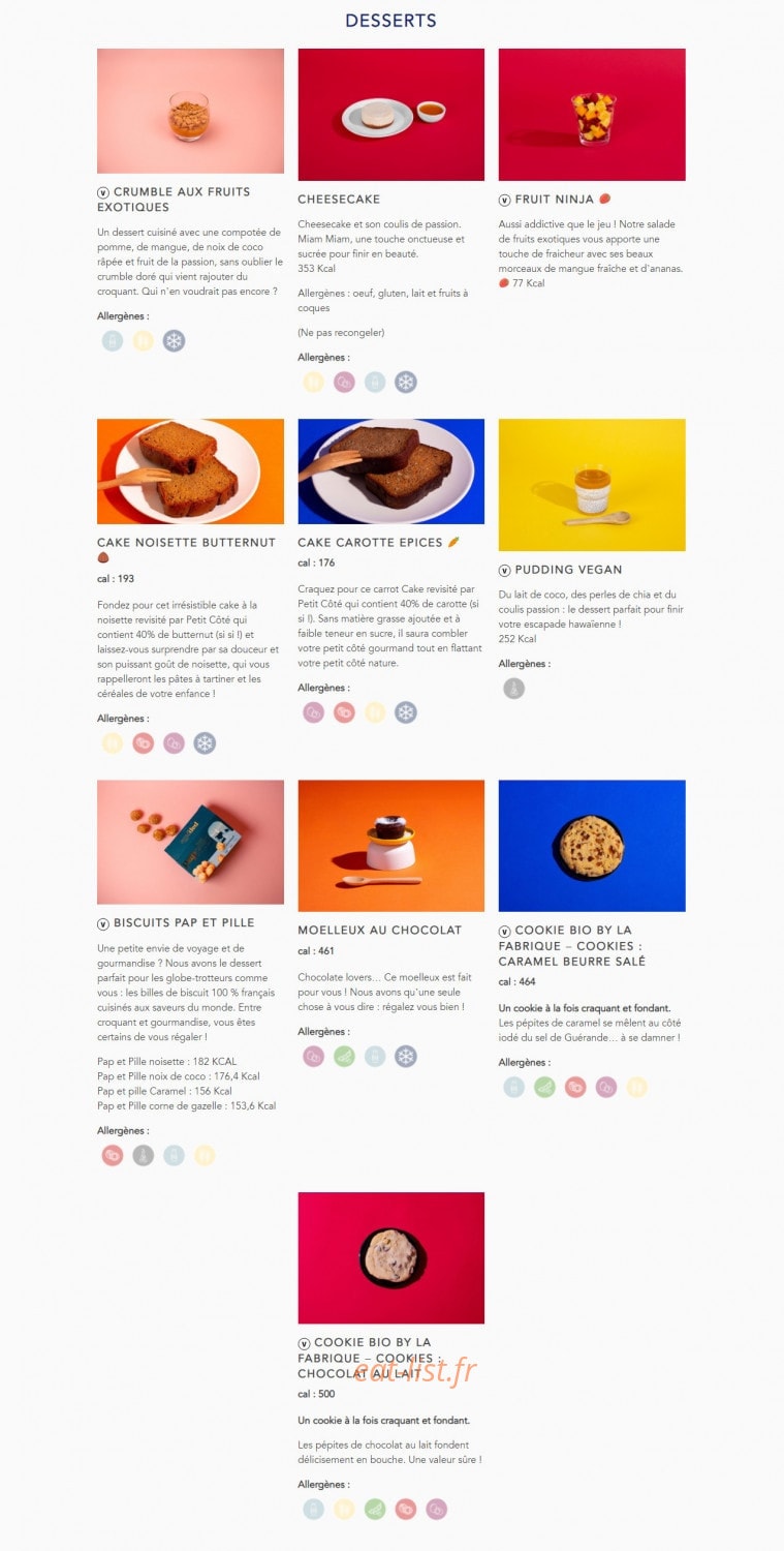 Pokawa — carte page 4