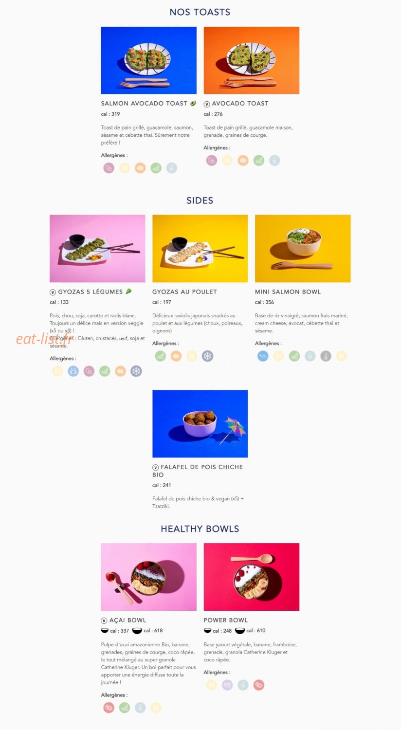 Pokawa — carte page 3