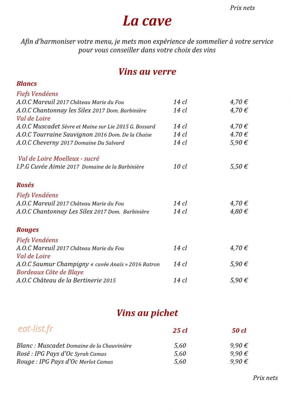 Rosemonde — carte page 4