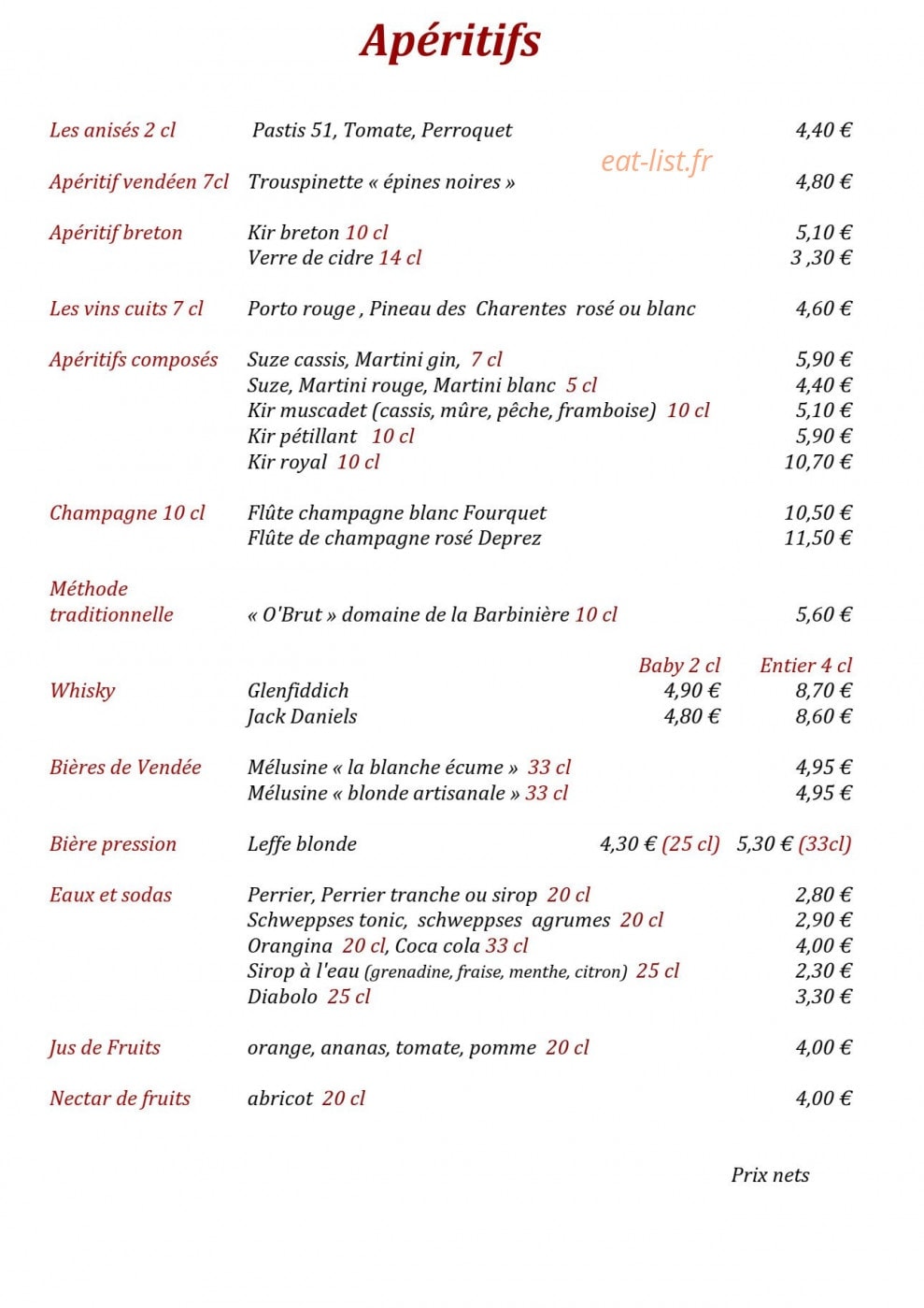 Rosemonde — carte page 3