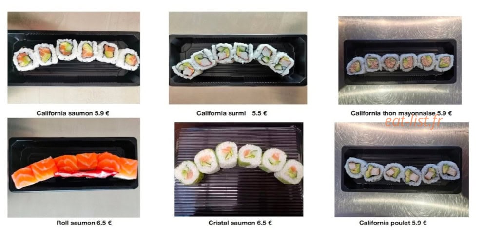Sushi Wu — carte page 3