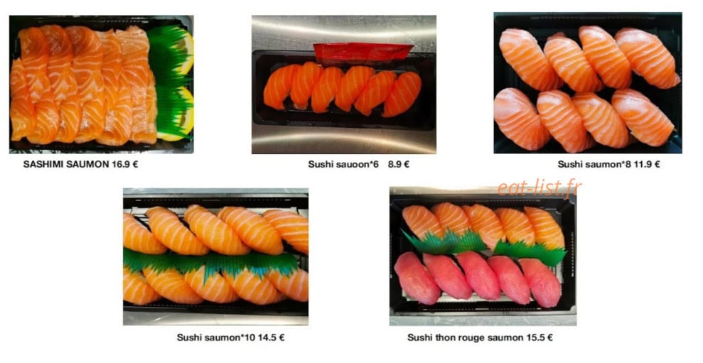 Sushi Wu — carte page 2