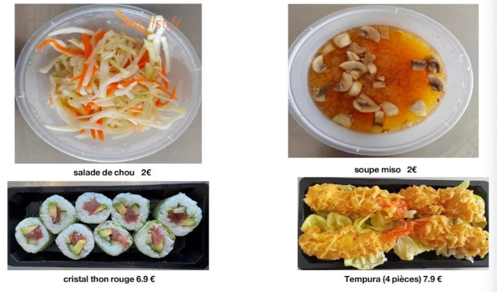 Sushi Wu — carte page 7